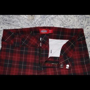 (Red) Plaid Dickies Pants